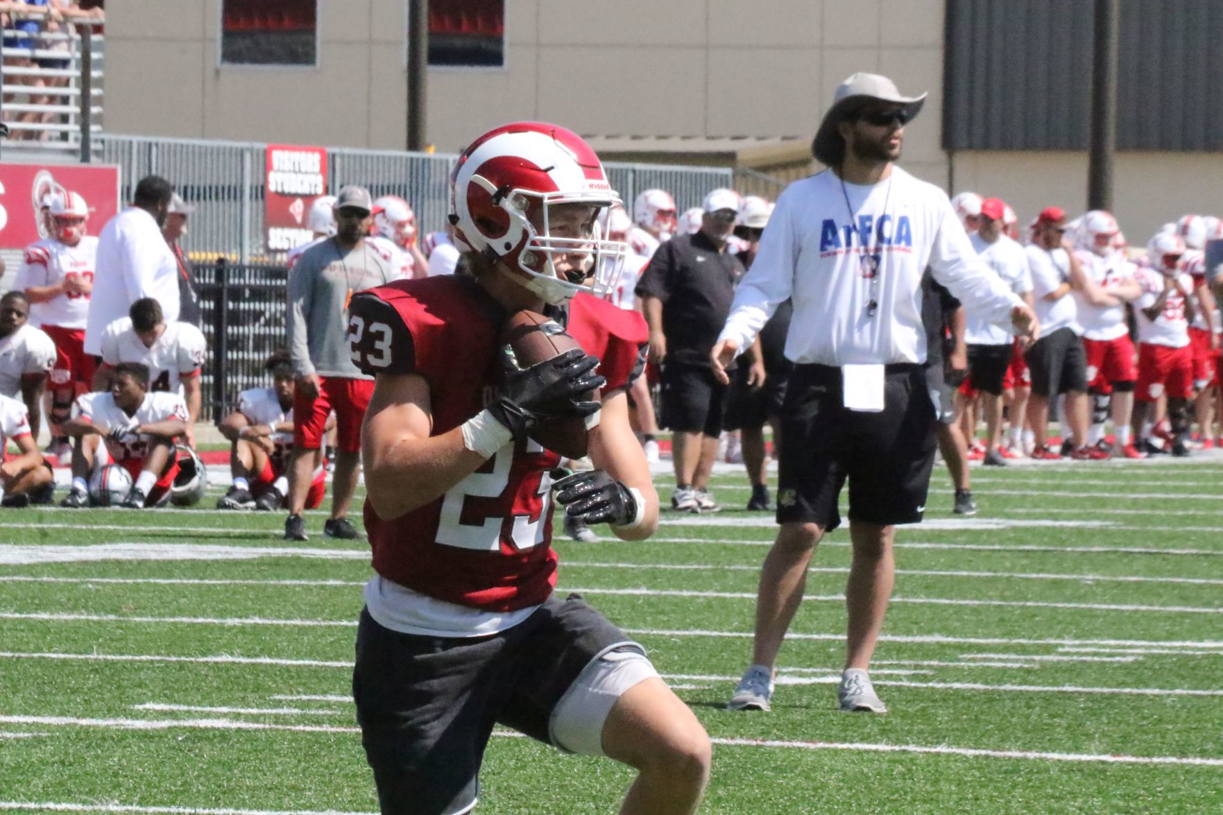 Making the catch